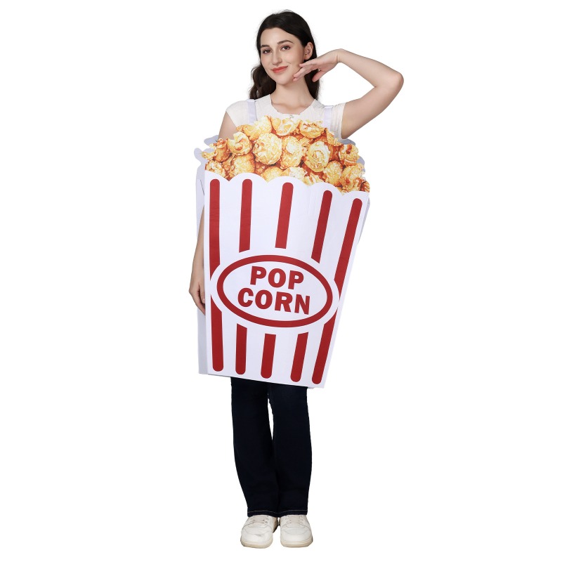 Popcorn - Nuevo Disfraz de Cosplay de Halloween,