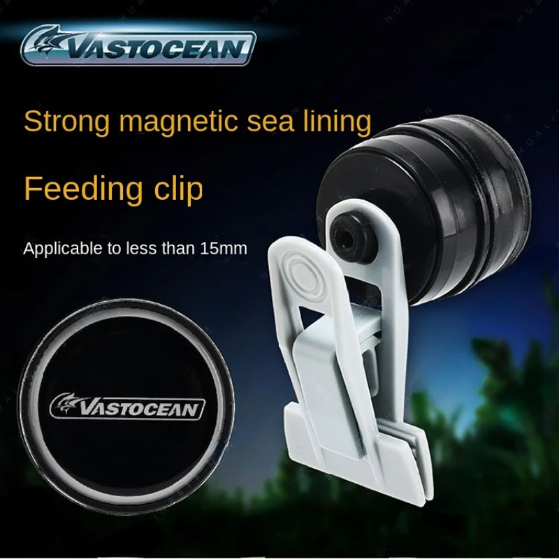 Seaweed Snack - Clip de alimentación Veggie-Mag para acuario,
