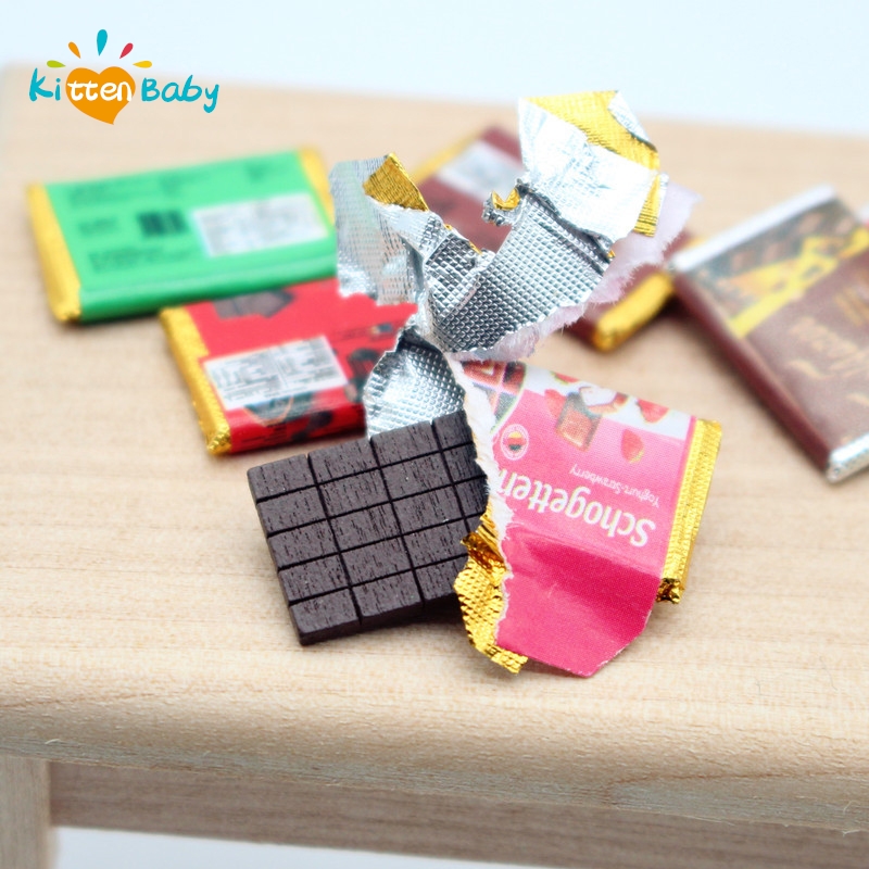 Chocolate Snack - Minicasa de muñecas en miniatura, modelo