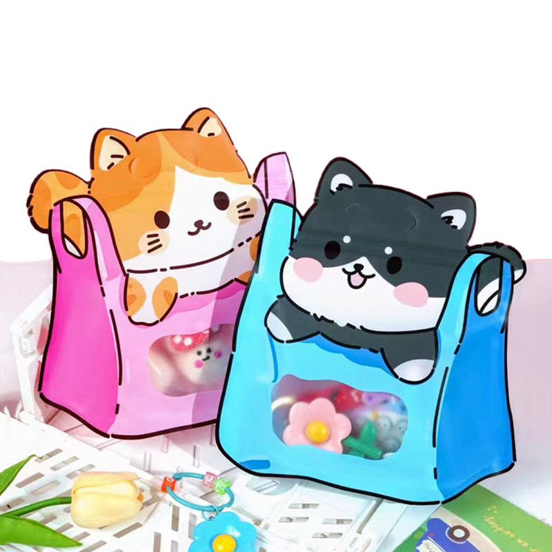 Chocolate Snack - Bolsas autosellantes de dibujos animados para