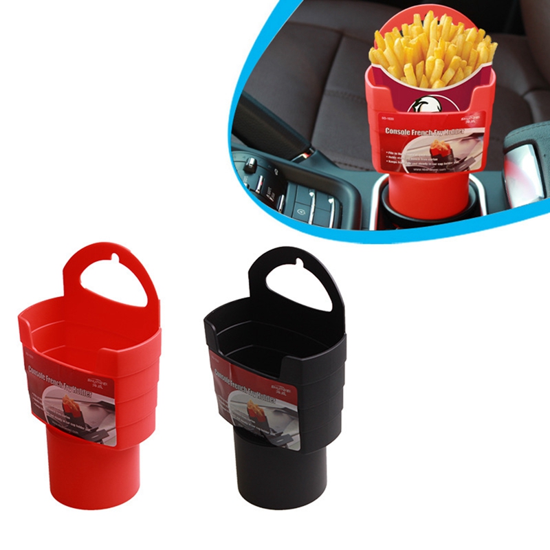 Food Snacks Drinks - Soporte para patatas fritas para coche,
