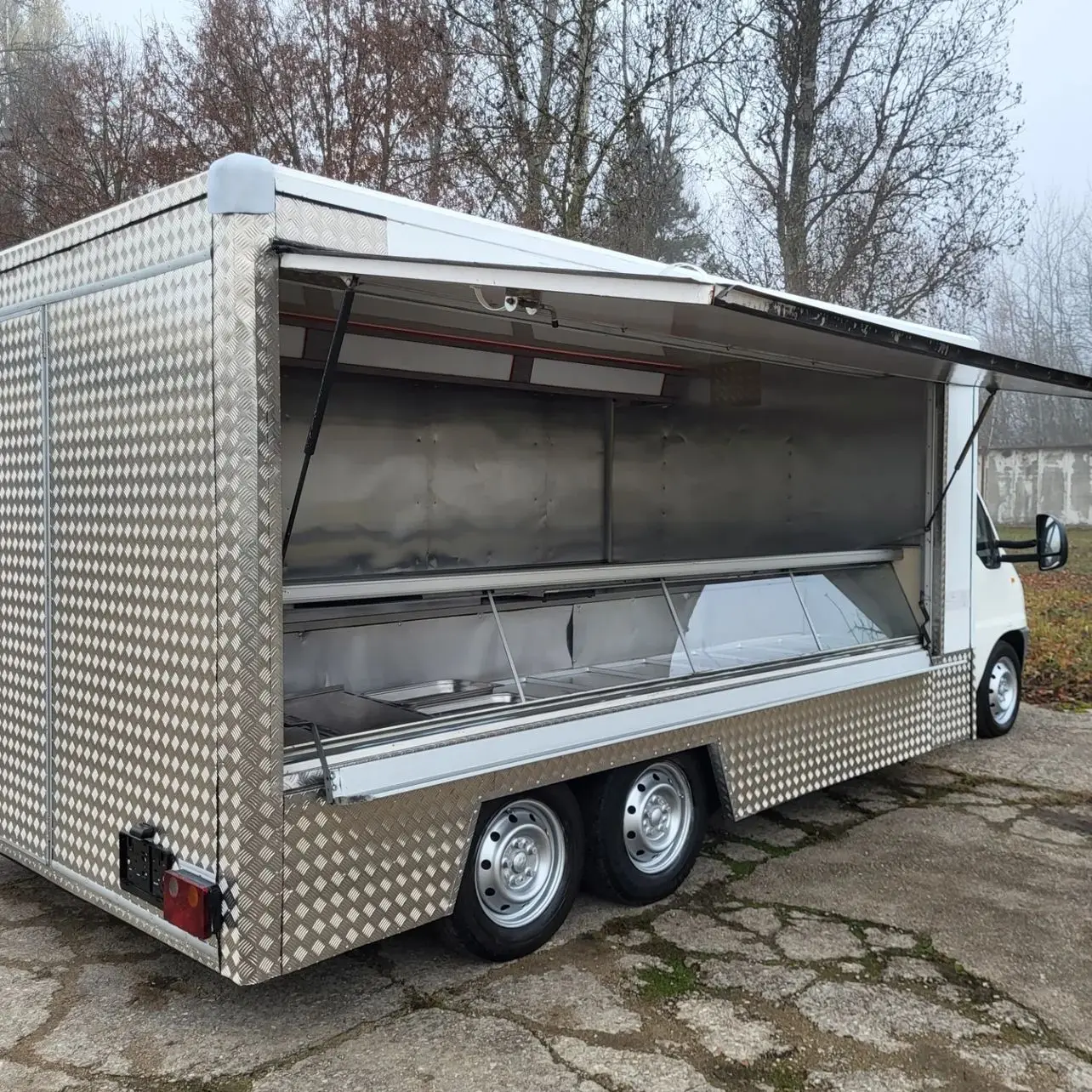 Carrito de Comida Rodante para - Food Snacks Delivery reseña y precio