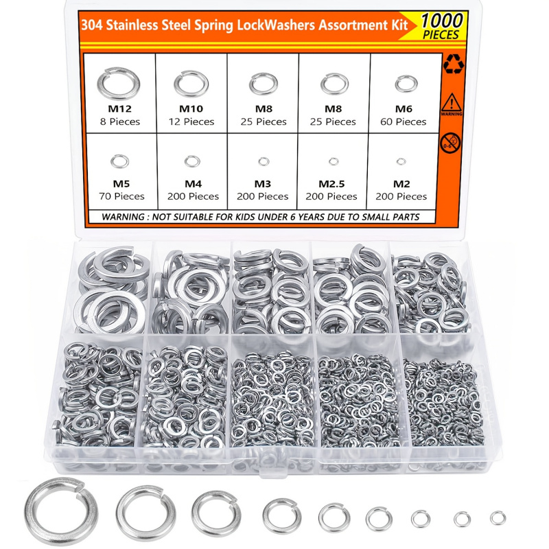 1000 Uds M2 M2.5 M3 M4 M5 M6 M - Nuts Mix reseña y precio