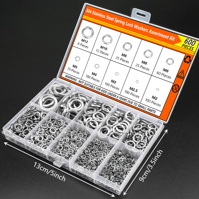1000 Uds M2 M2.5 M3 M4 M5 M6 M - Nuts Mix reseña y precio