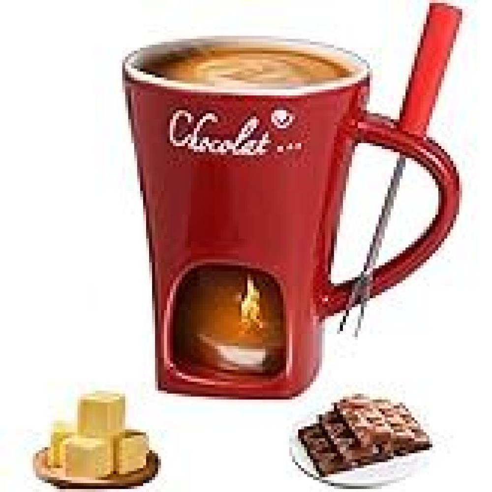 Taza de fondue de chocolate de - Chocolate Snack reseña y precio