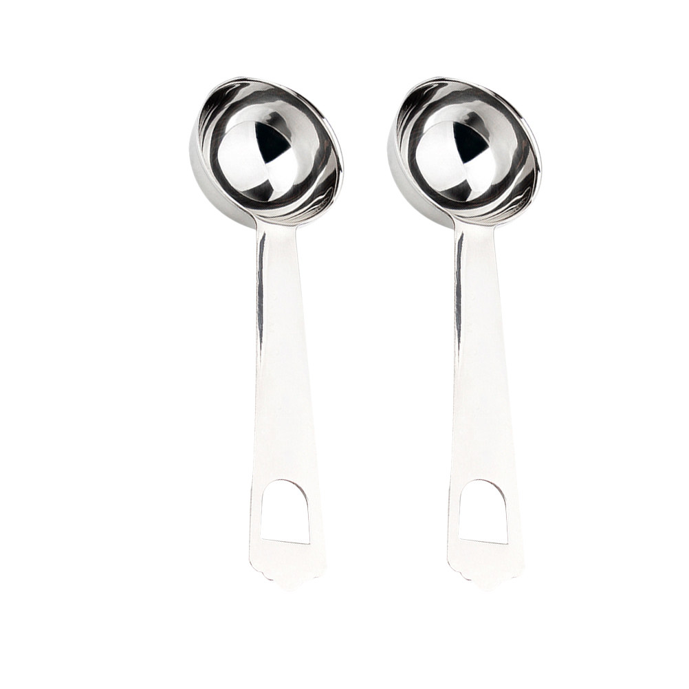 2 cucharas de acero inoxidable - Healthy Snacks Food reseña y precio