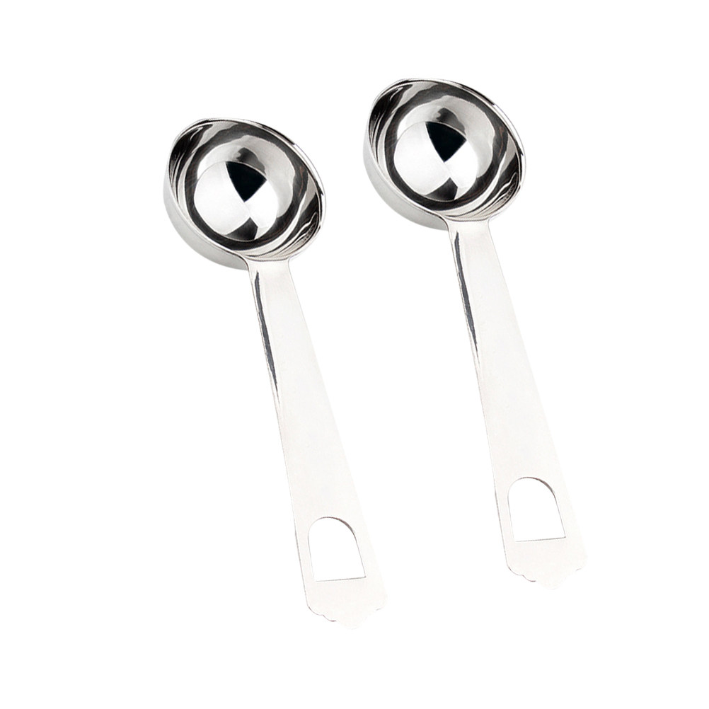 2 cucharas de acero inoxidable - Healthy Snacks Food reseña y precio