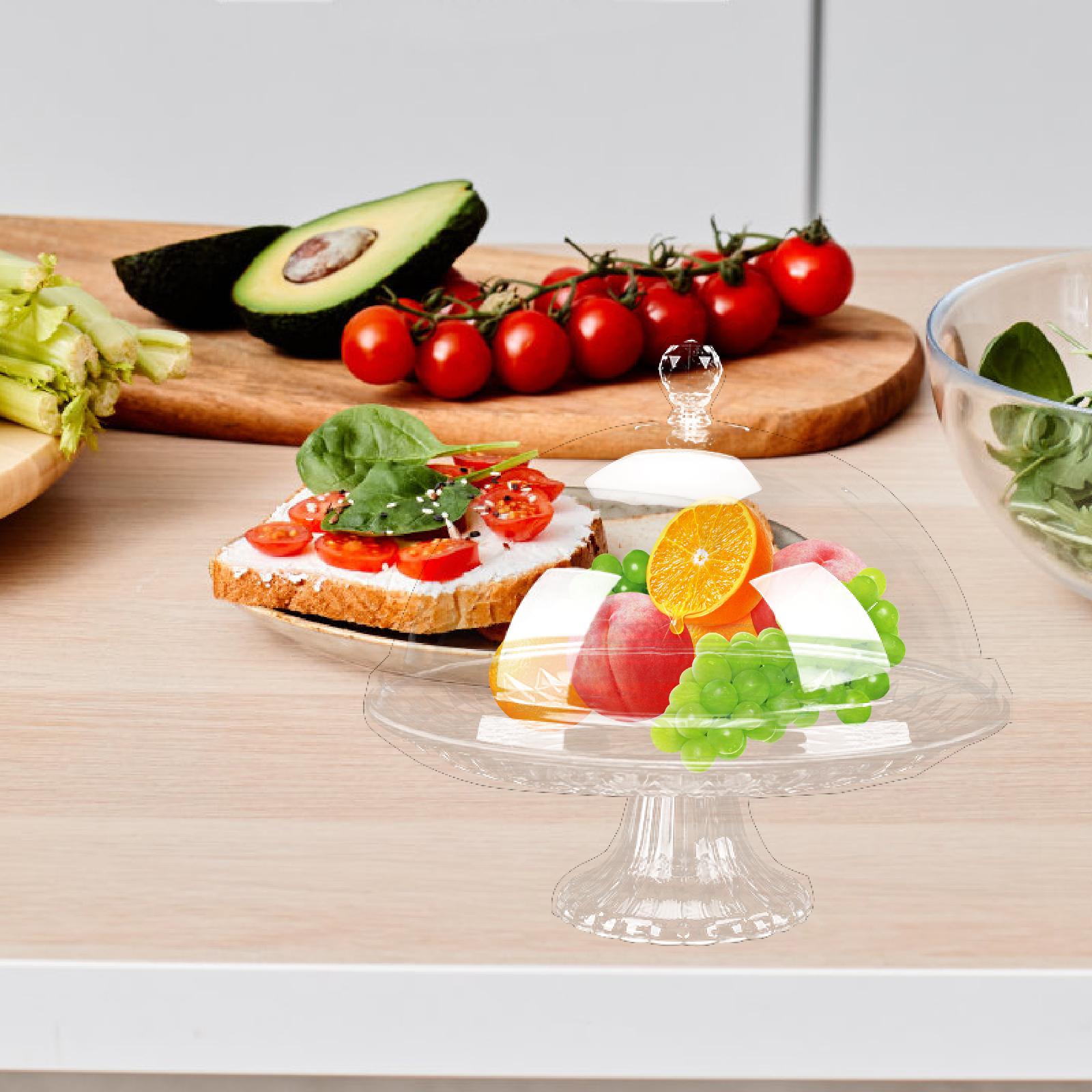 Plato de servicio de cúpula mu - Dried Fruit reseña y precio