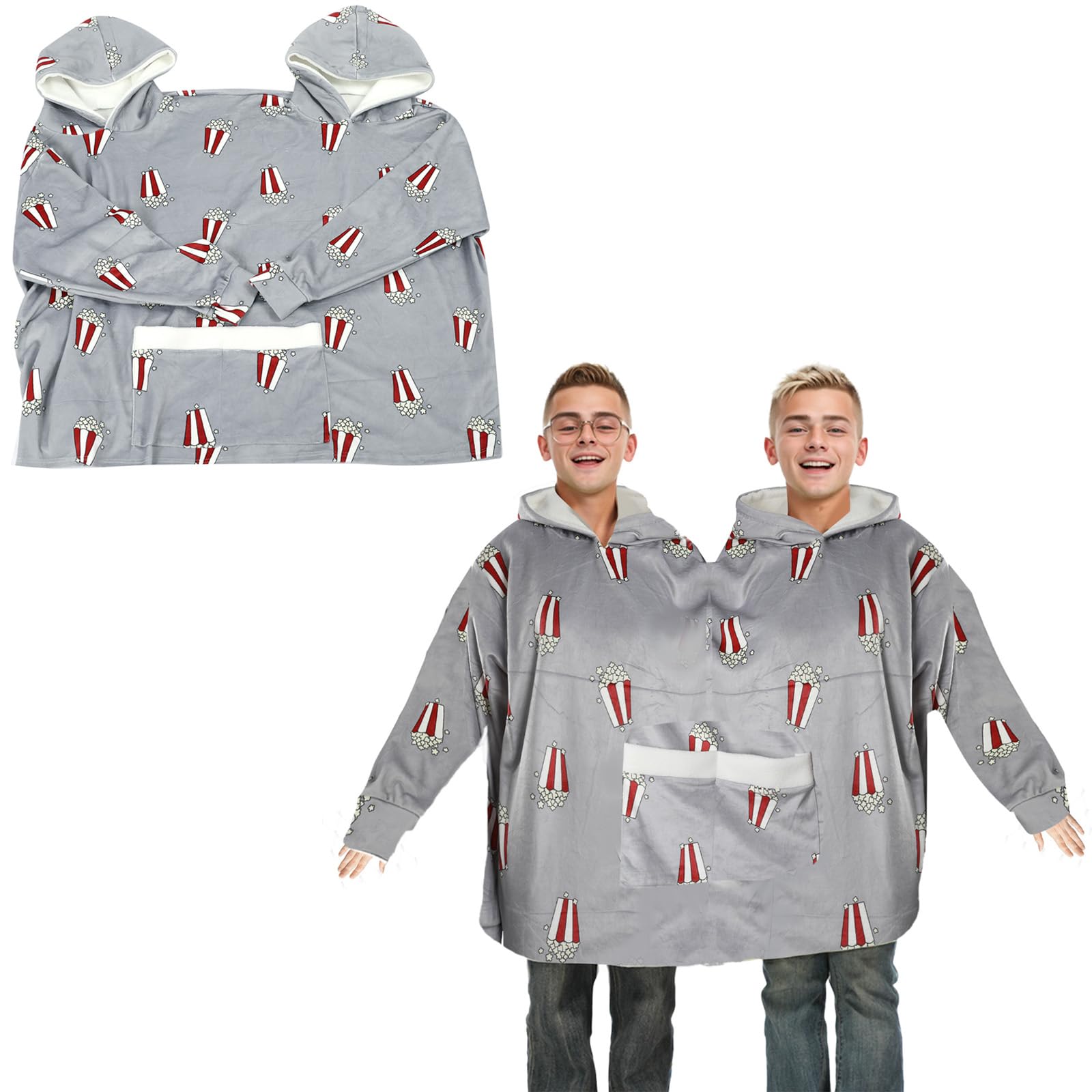 Pijamas con estampado de palom - Popcorn reseña y precio